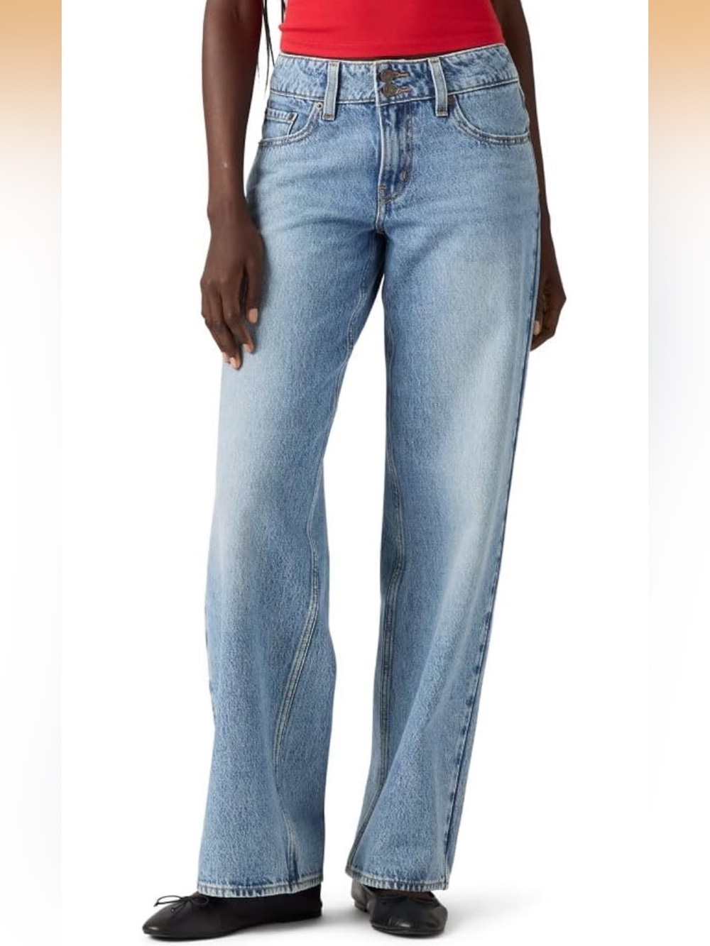 Levi's Women's Superlow Loose Jeans 29x32 NWT